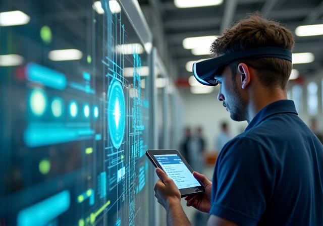 Formation immersive AR pour l'industrie manufacturière
